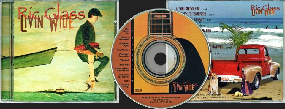 Livin' Wide CD by Ric Glass